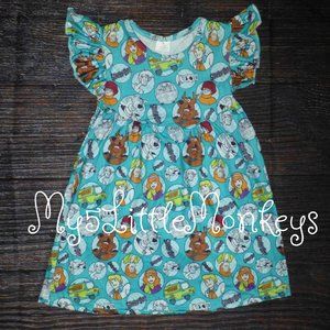 Boutique Scooby Doo Girls Sleeveless Dress